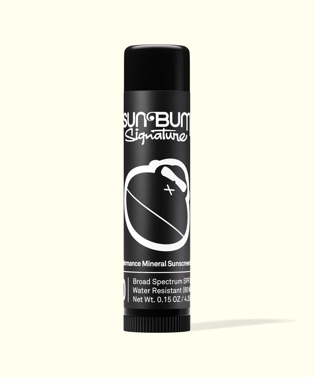 שפתון הגנה מינרלי SPF30 סטיק שחור עם תווית