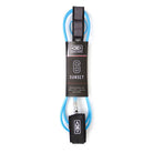 רצועת גלשן OCEAN & EARTH DAIMOND FLEX כחולה עם רצועה שחורה ומידת 6'0